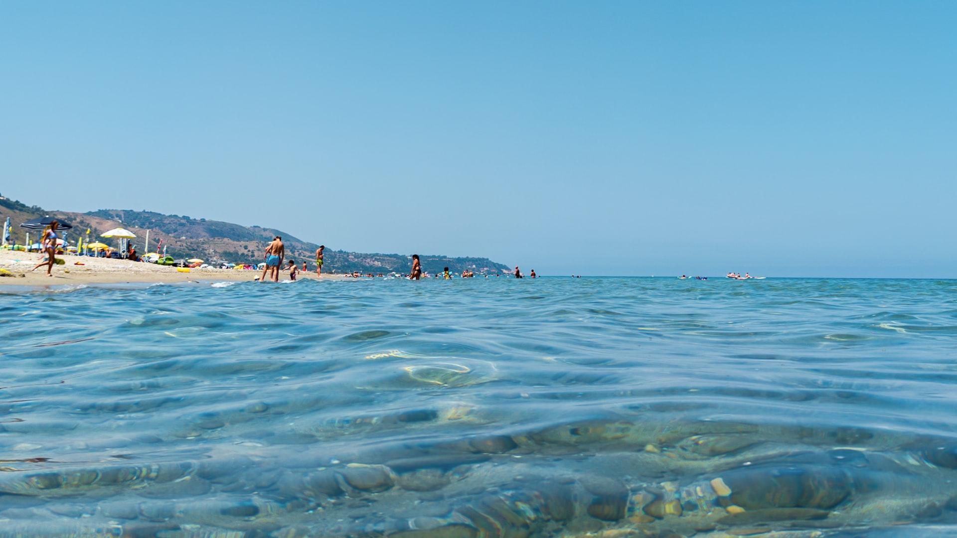 Plaża we Włoaszech.
