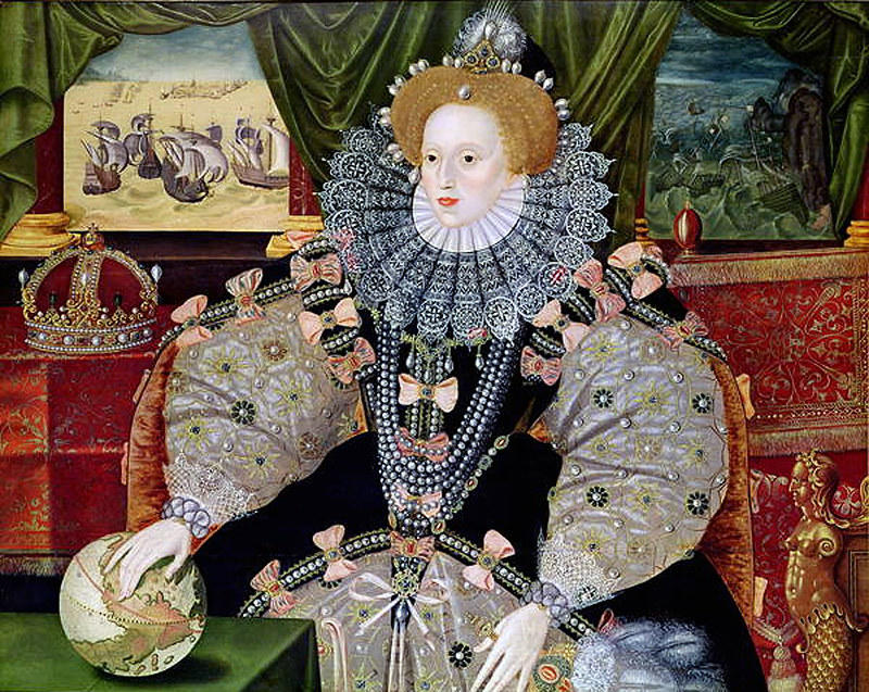 Elżbieta I królowa Anglii George Gower dynastia Tudorów