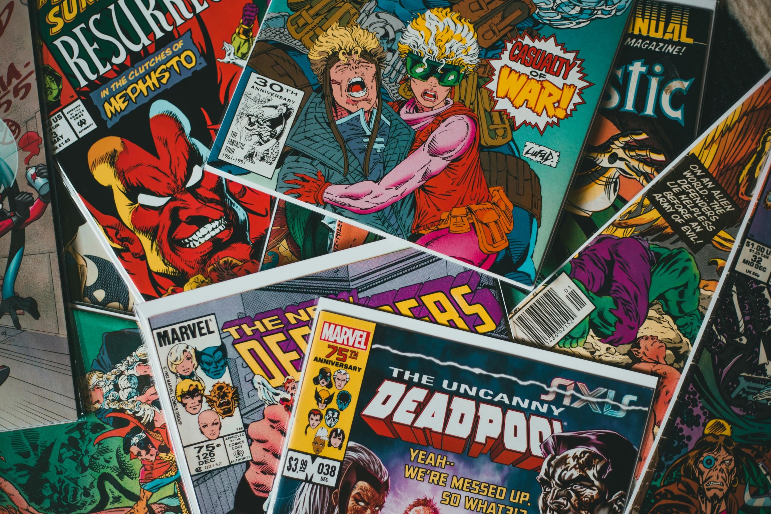 Seria kolorowych komiksów