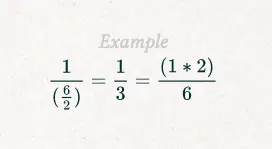 Ułamek zwykły, matematyka.