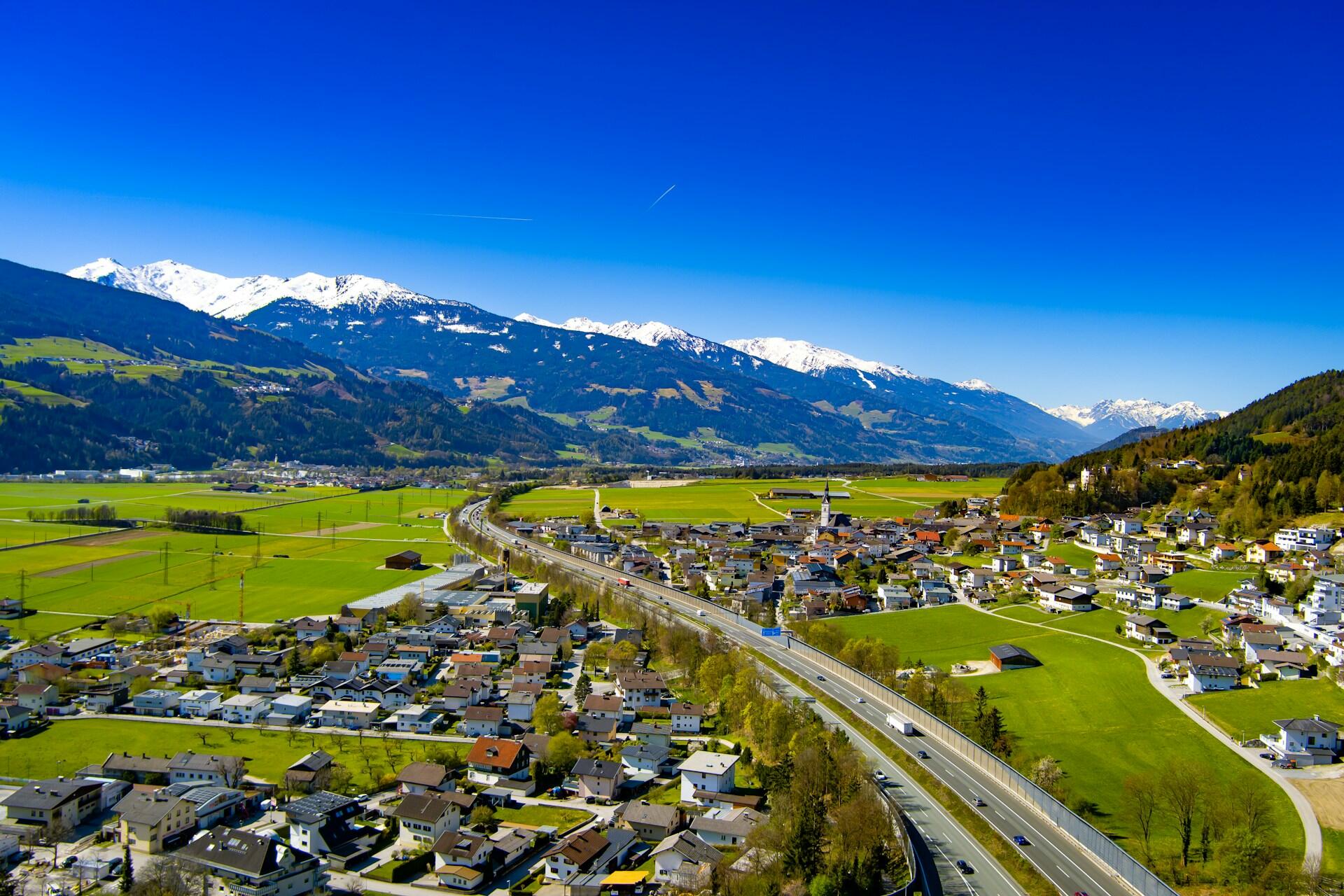 Schwaz, Austria, podróżowanie po Austrii.