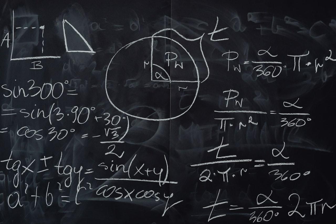 calculos no quadro