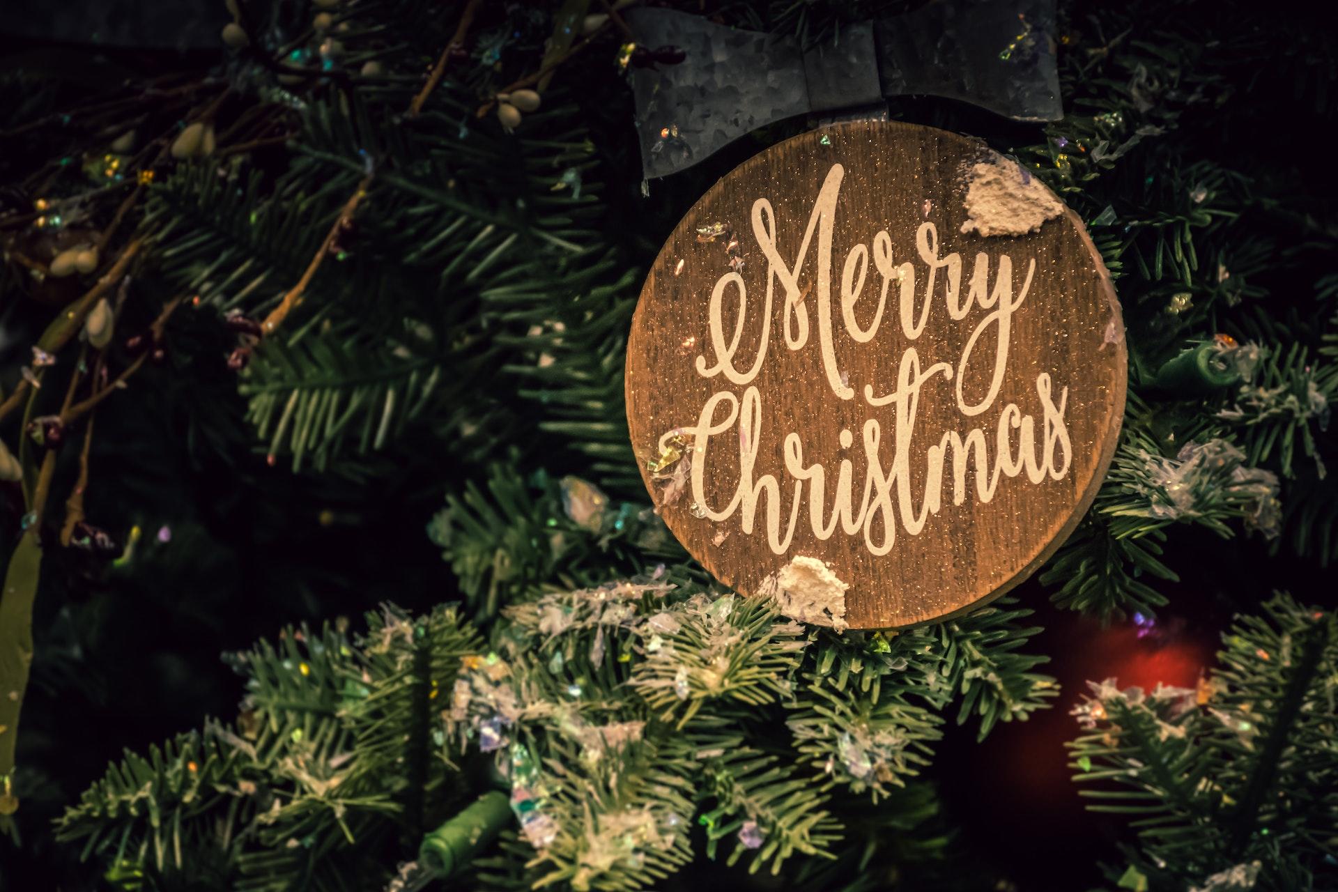 arvore natal com ornamento