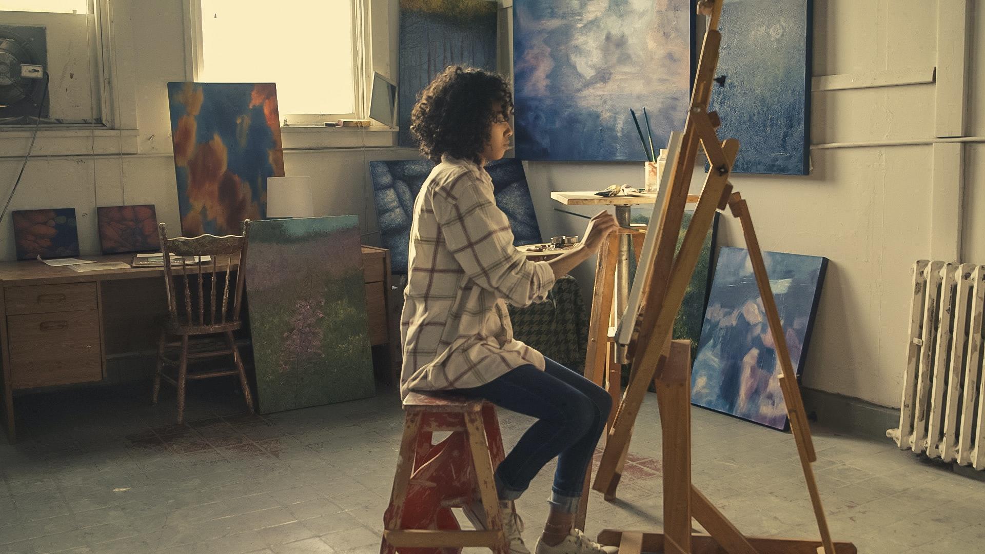 Pintura num ambiente ideal
