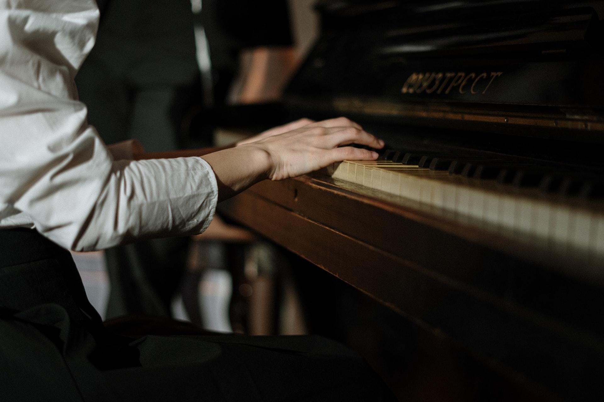 aprendizado da composição no piano