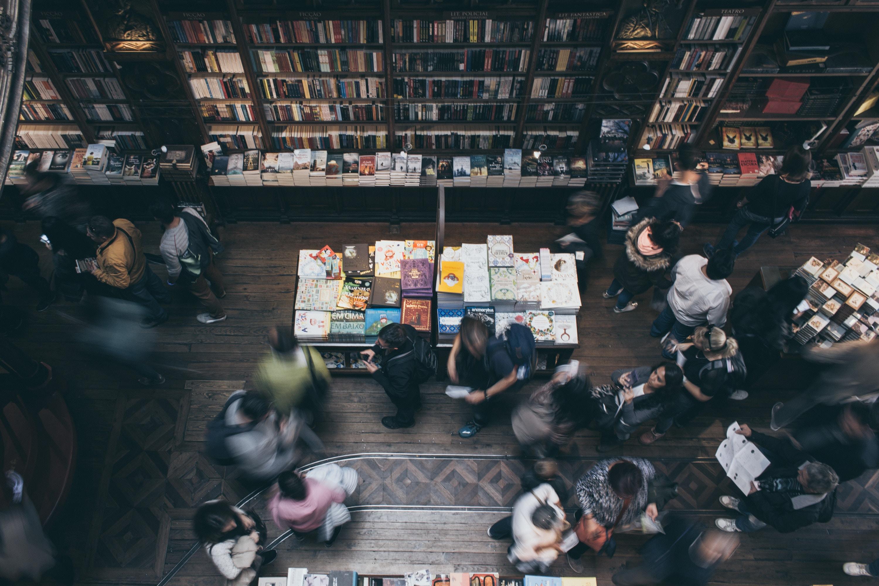 Fotografia da Livraria Lello
