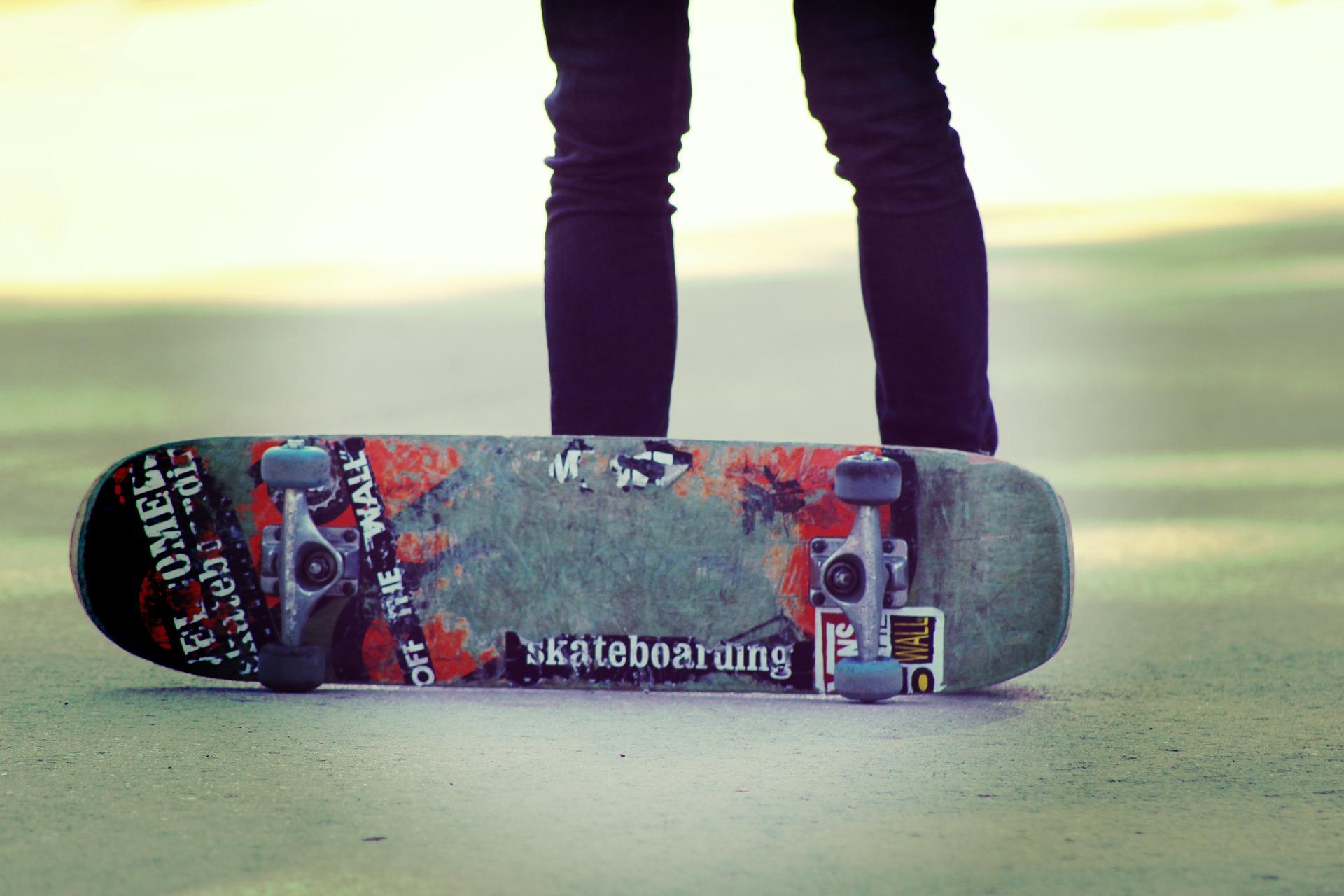 Andar de skate é um bom exercício físico