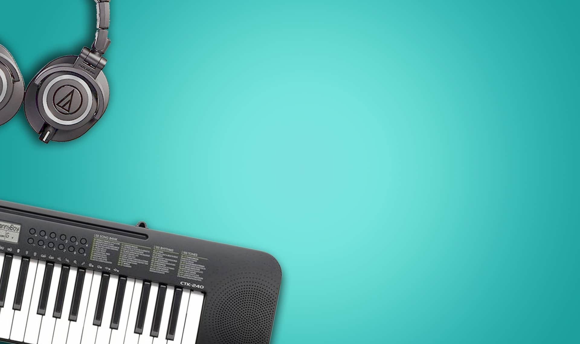 A composição no piano é arte