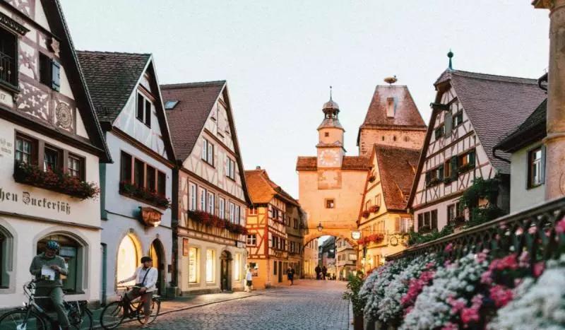 Pode viver numa aldeia típica alemã