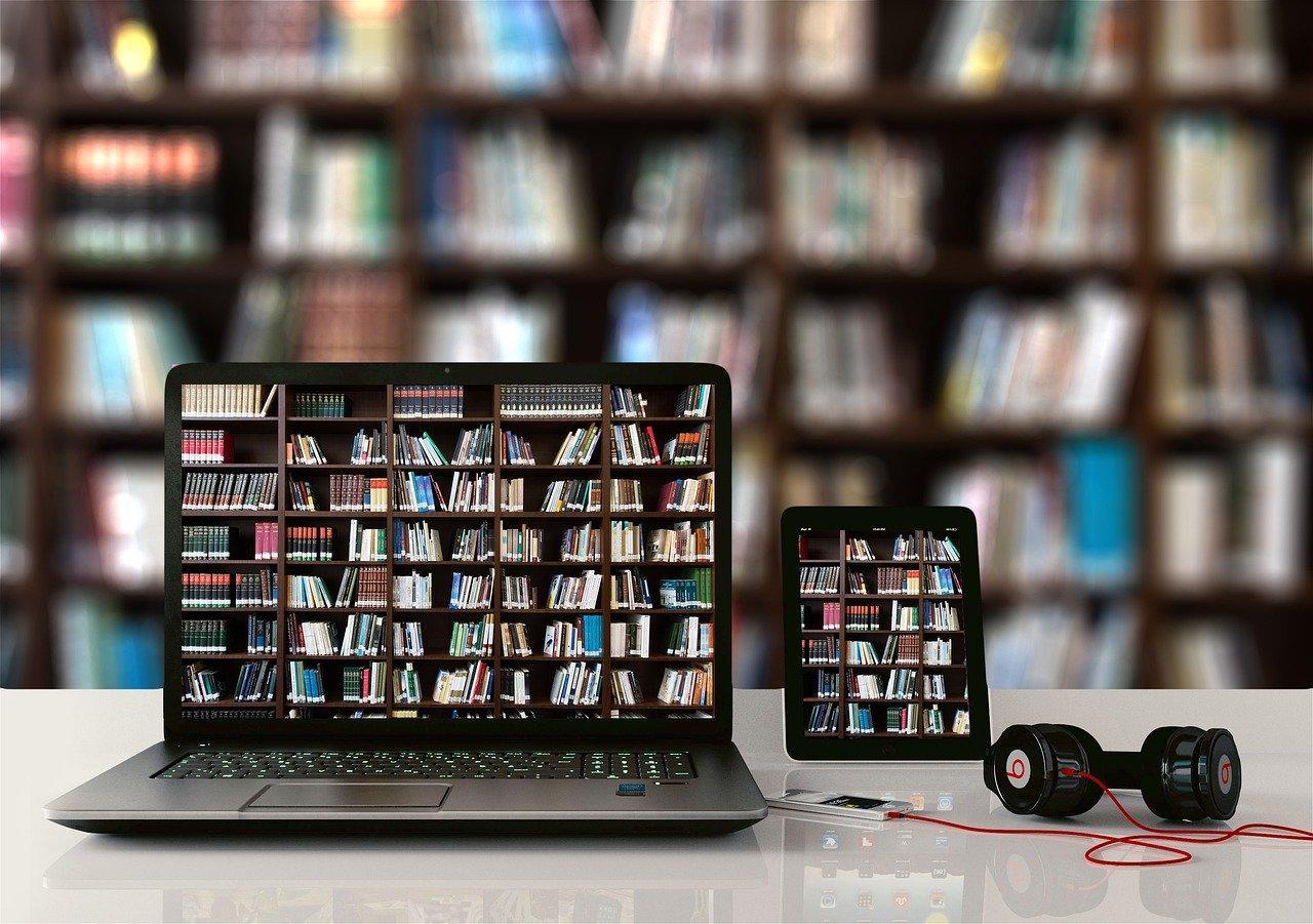 Biblioteca online para aulas particulares