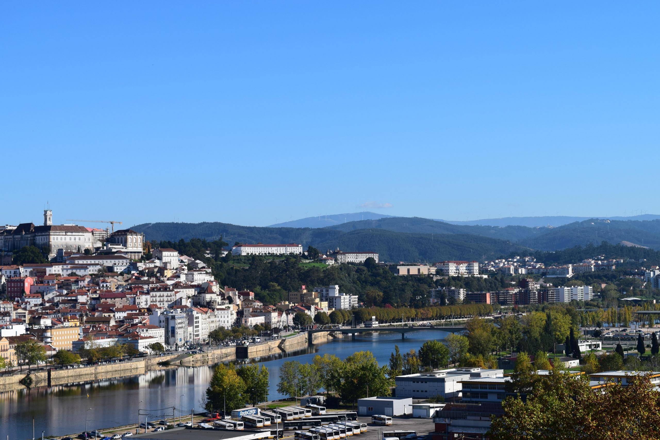 Paisagem da cidade de Coimbra