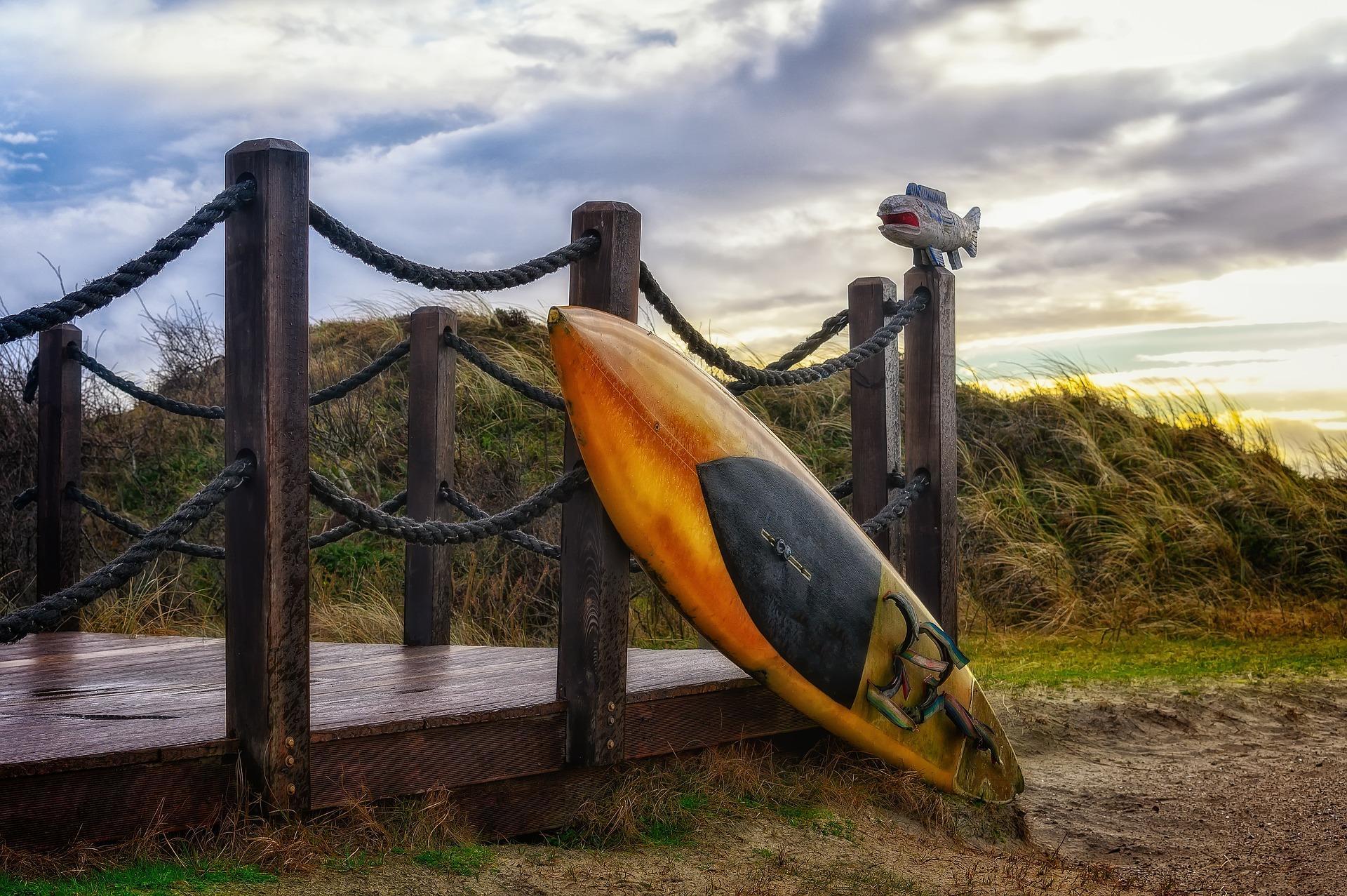 exemplo de prancha de surf