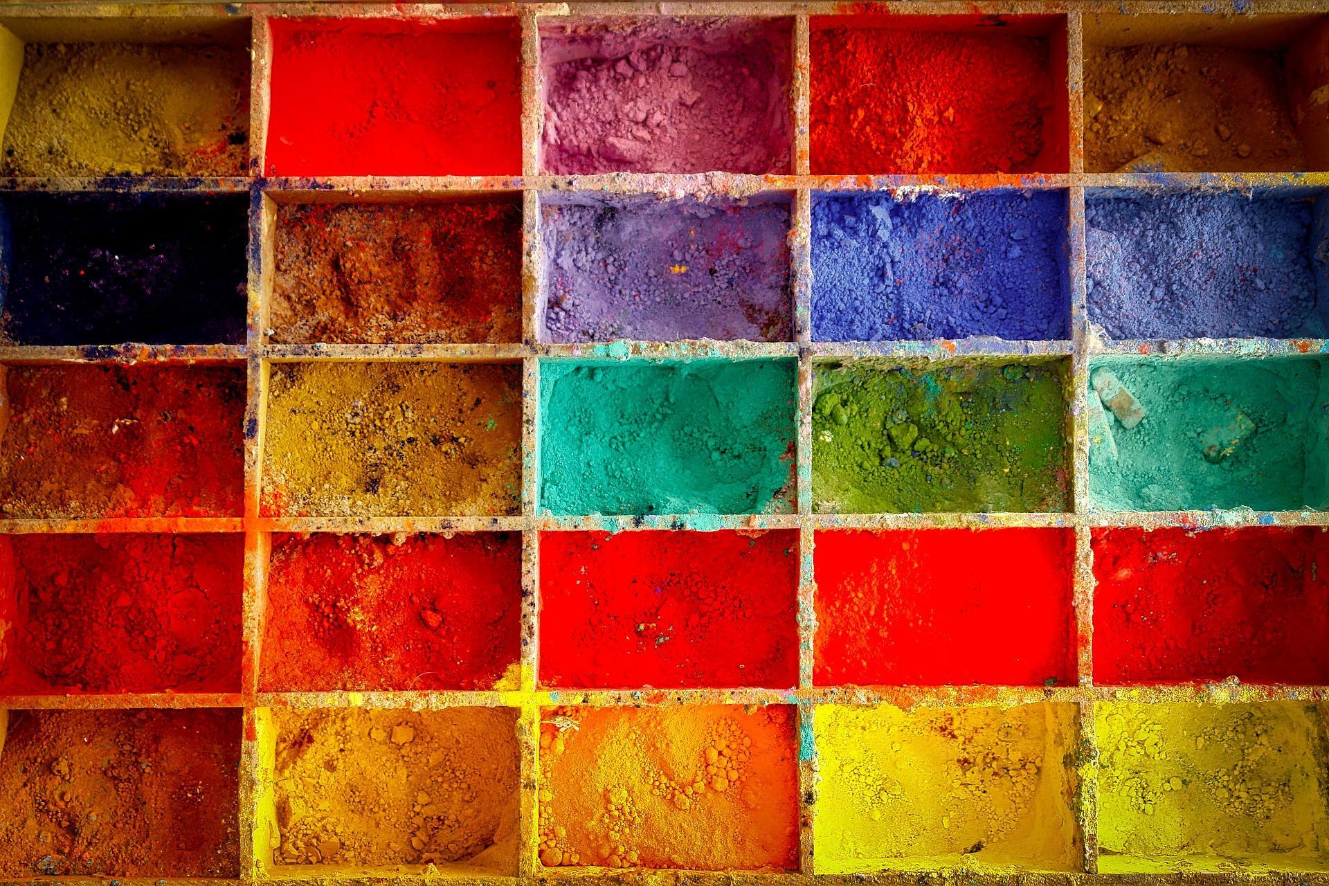 paleta de cores para pintar