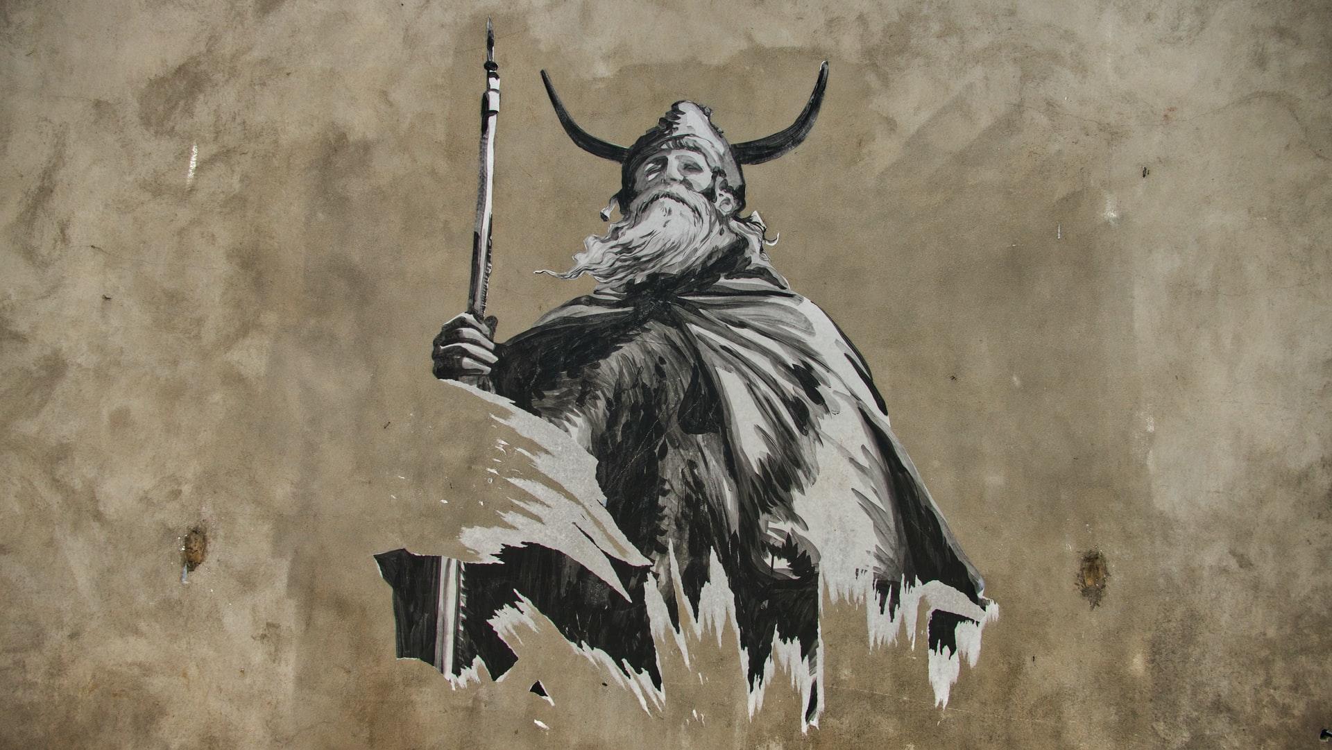 desenho viking