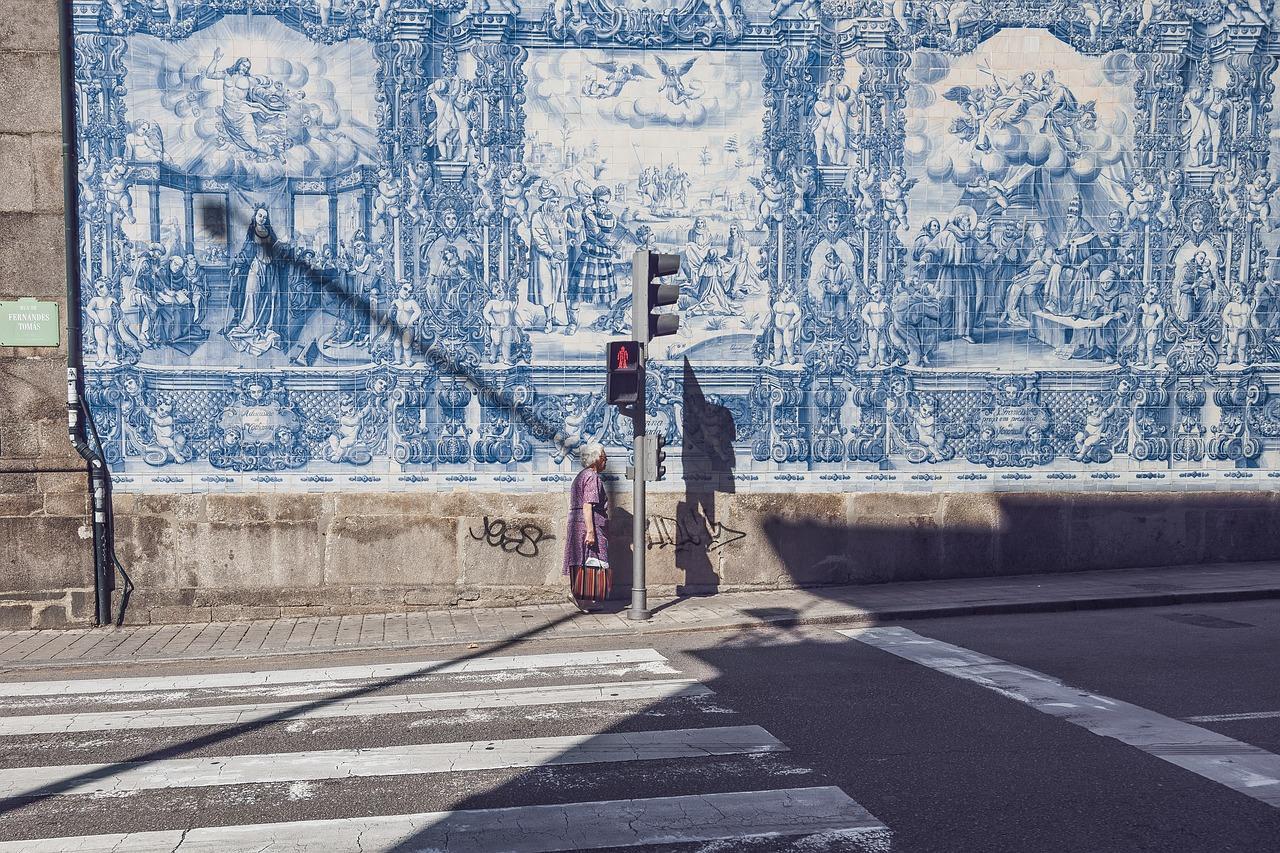 rua de azuleijo