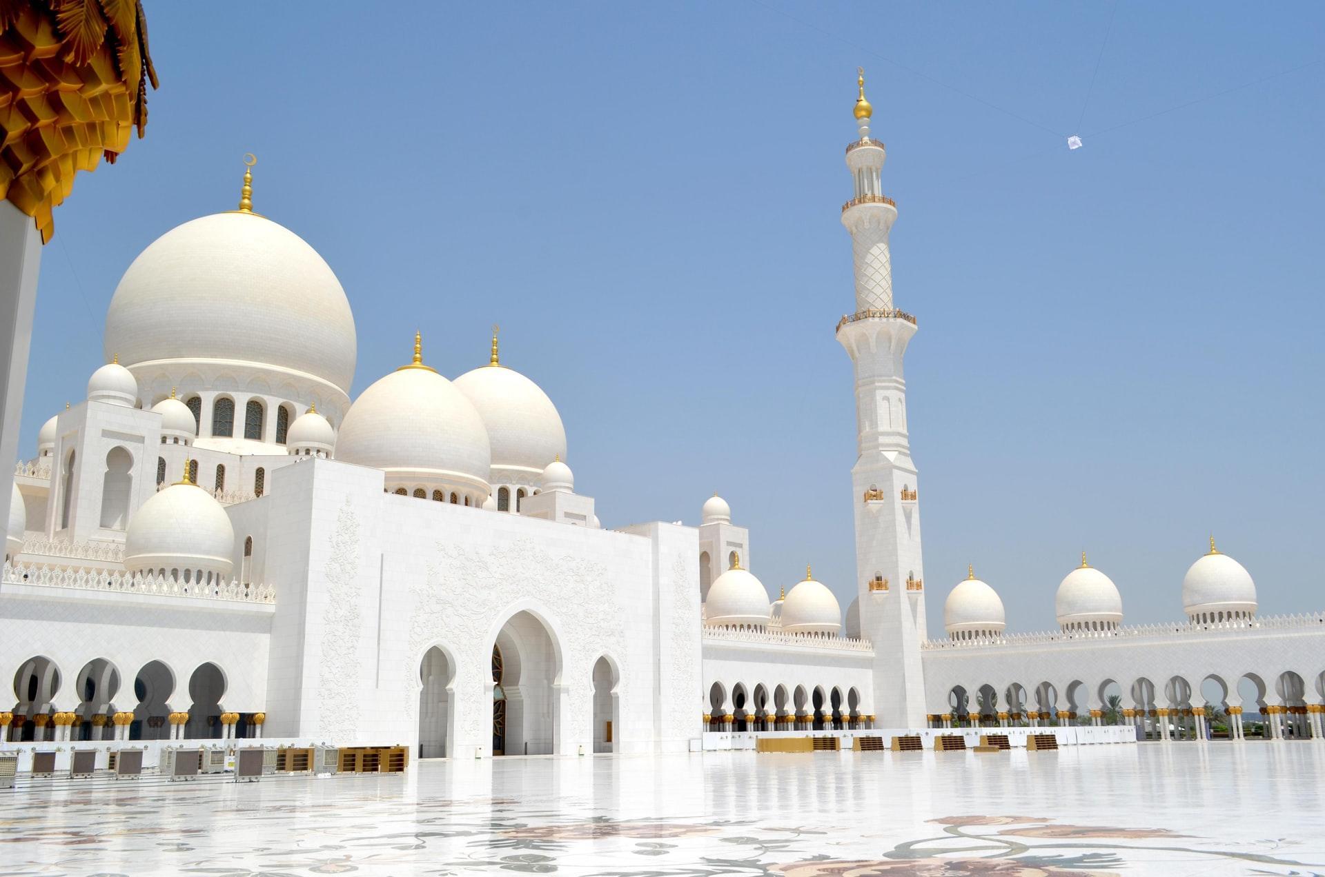 mesquita em abu dhabi