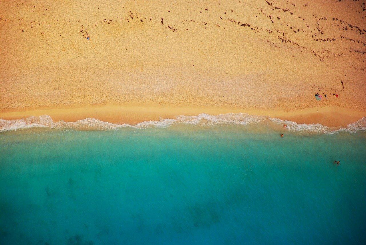 praia e mar