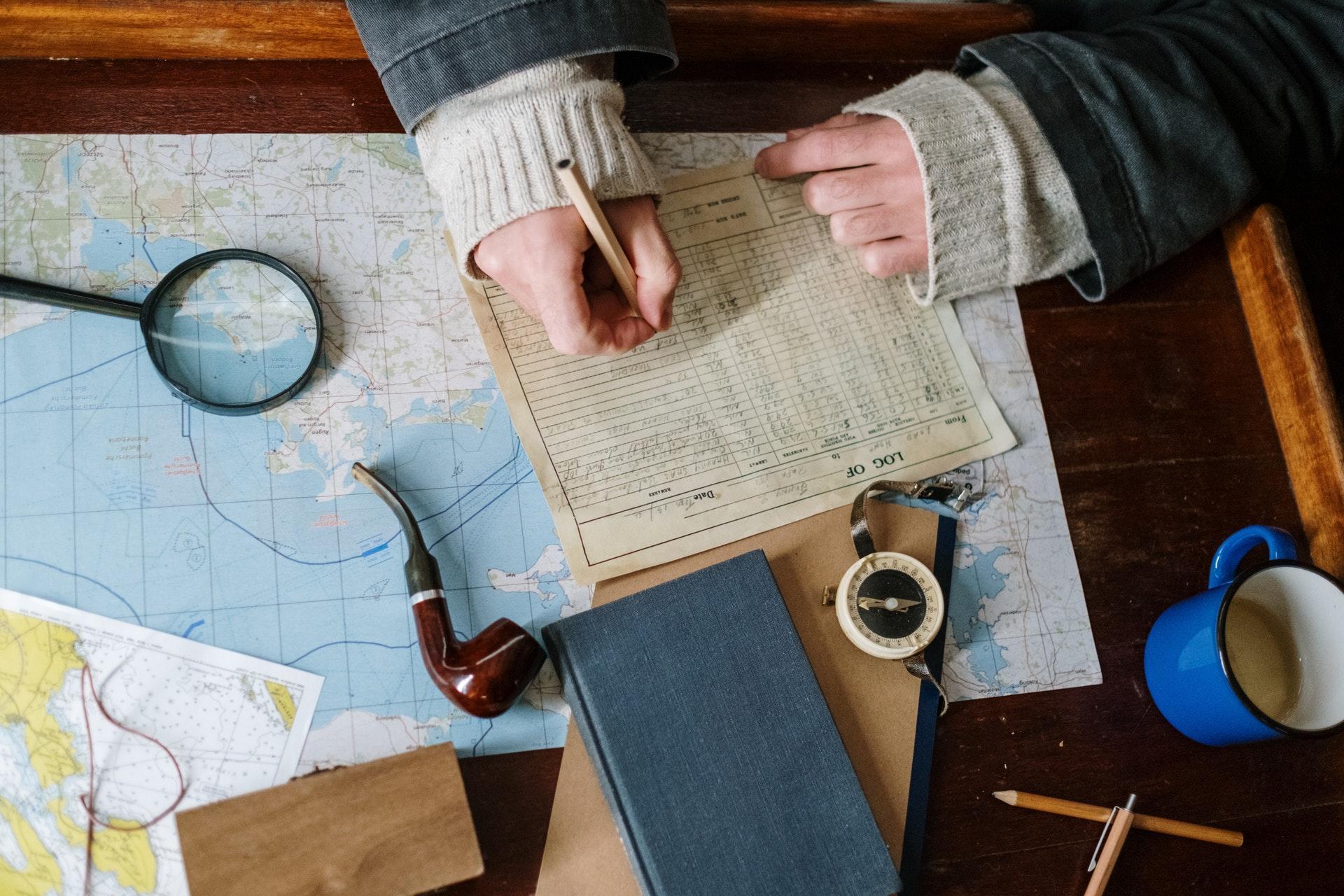 ler e interpretar um mapa