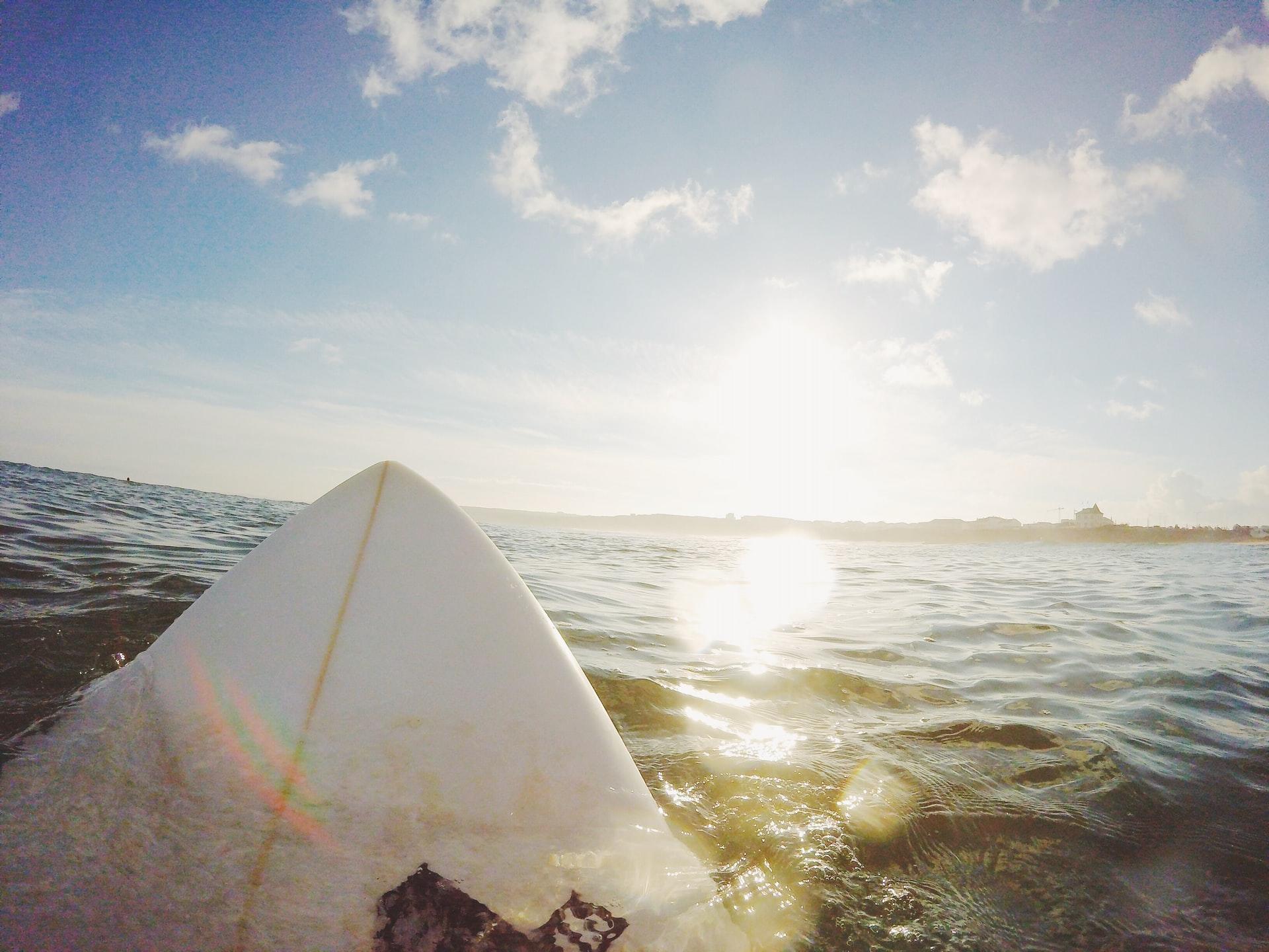 ponta de prancha de surf