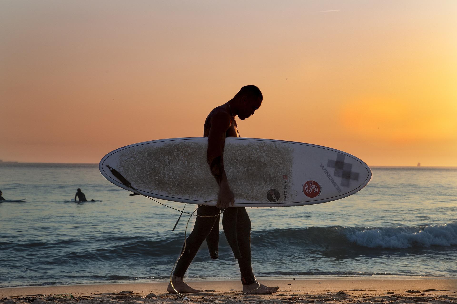 professor de surf da Superprof pelos melhores acessórios