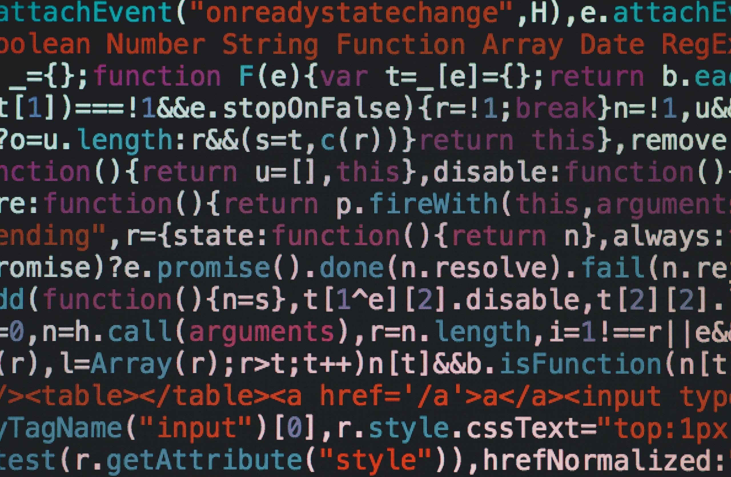 Código de programação