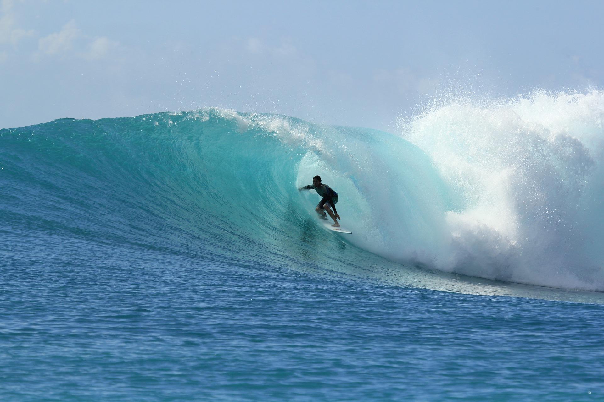 surf é um desporto muito completo