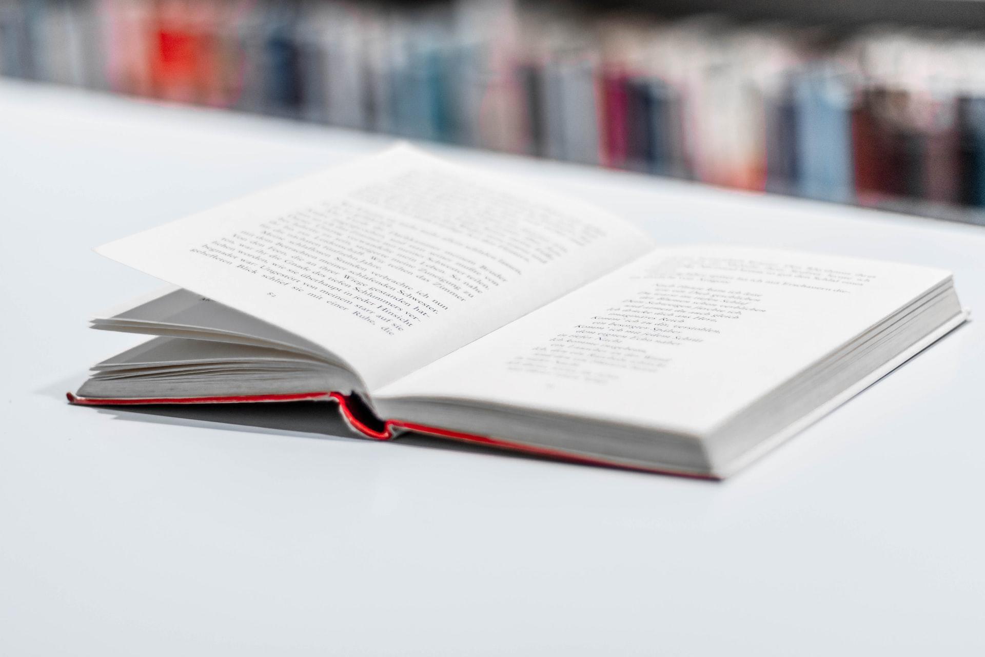 livro aberto
