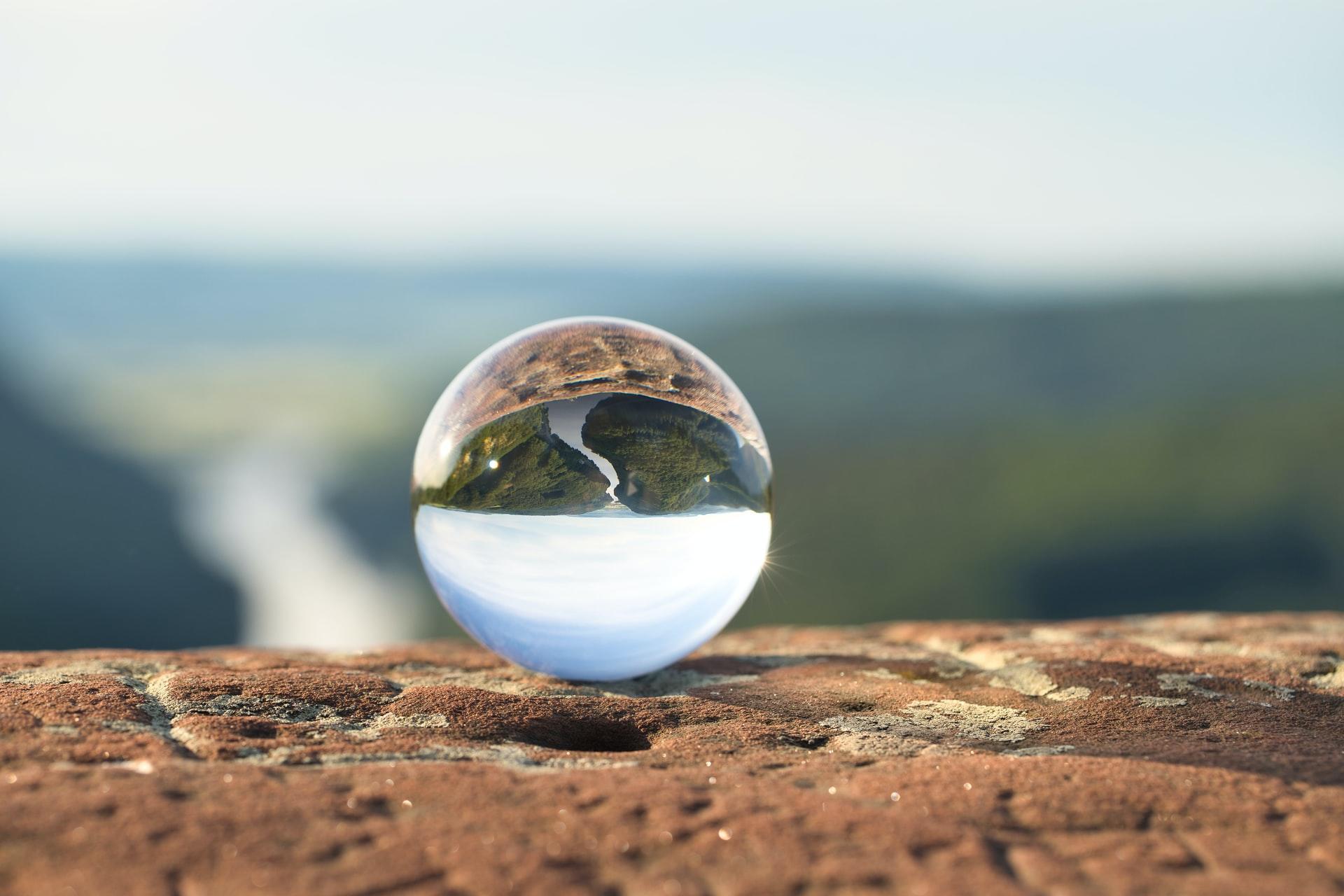 globo transparente