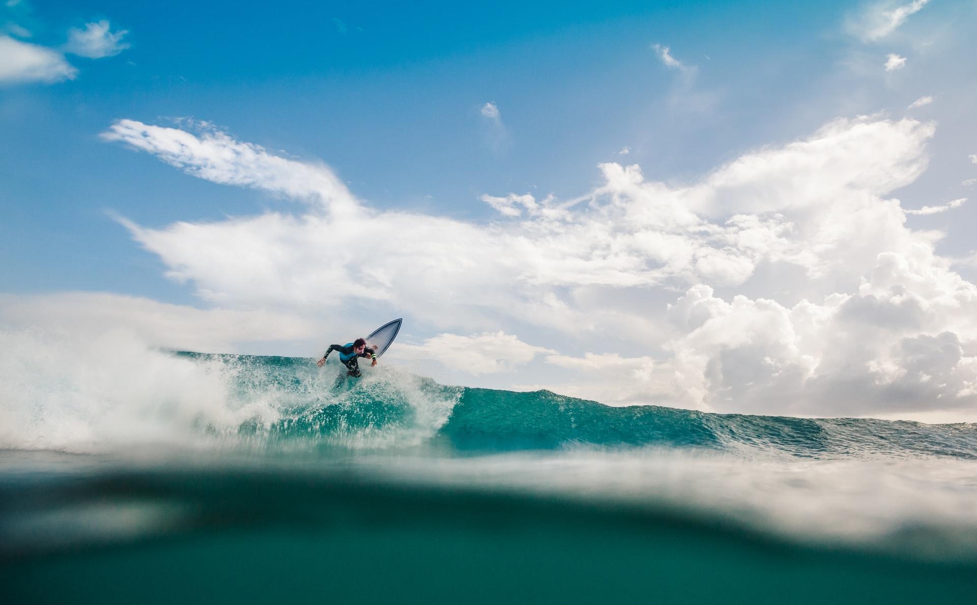 condições ideais para aproveitar tudo o que o surf oferece
