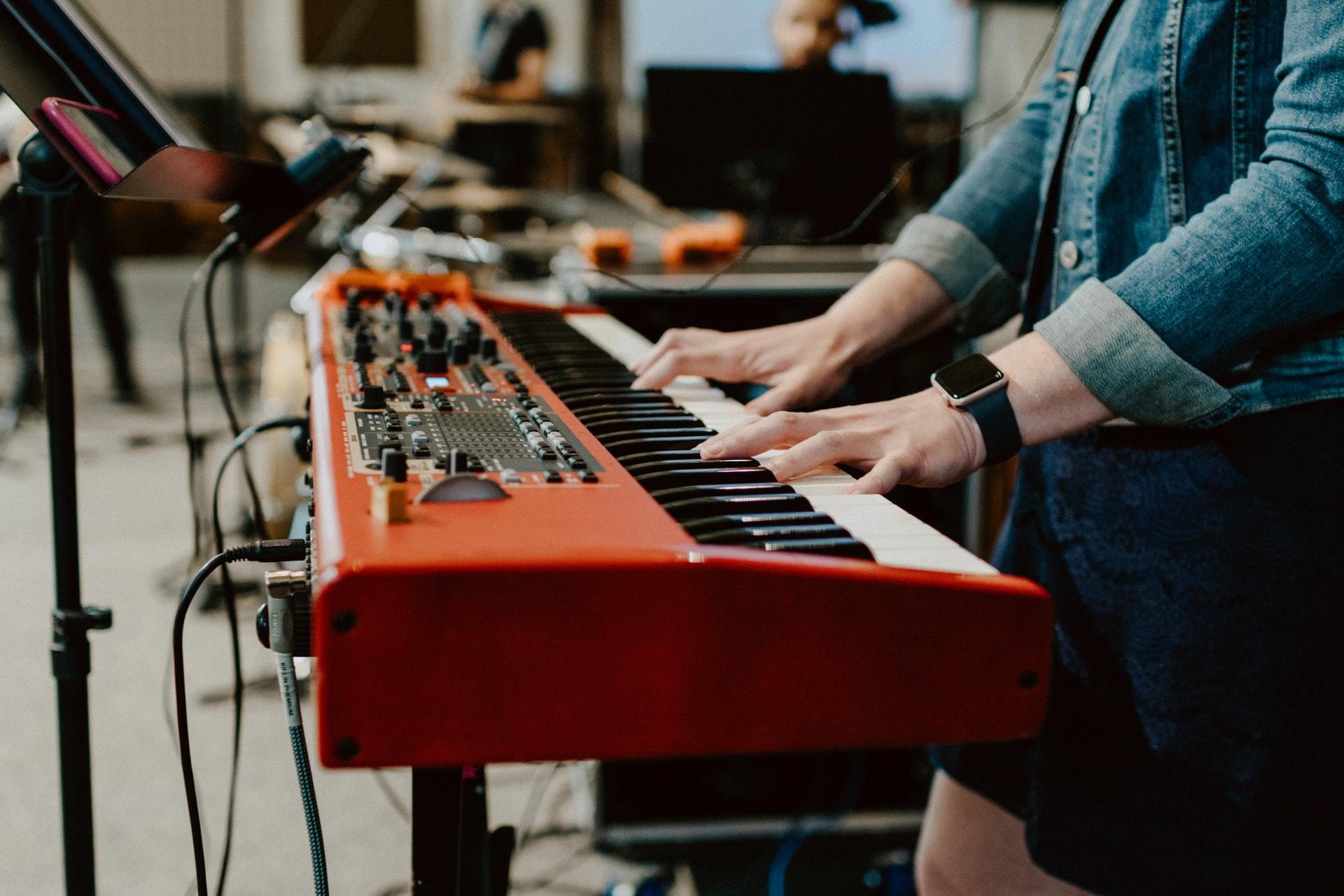 O piano é uma peça de arte