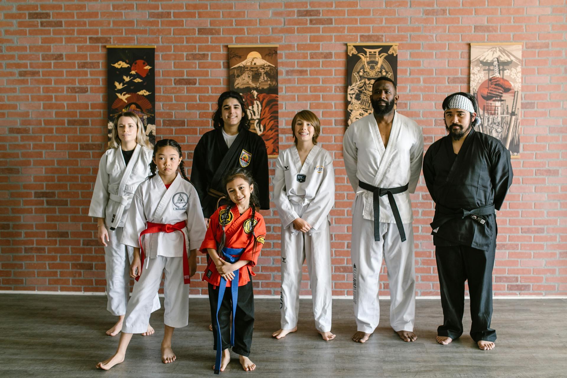 treinos crianças artes marciais