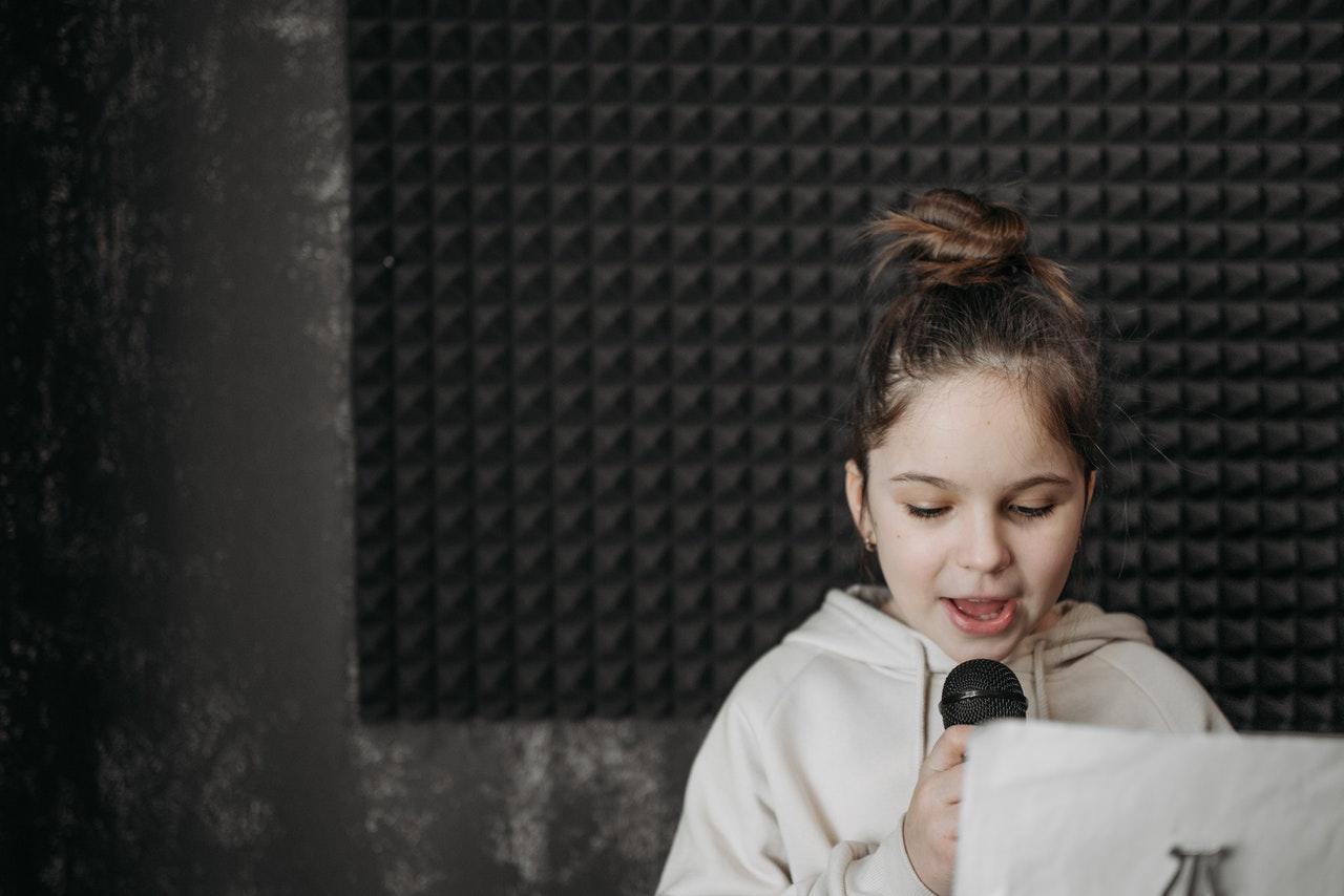 estudio para cantar