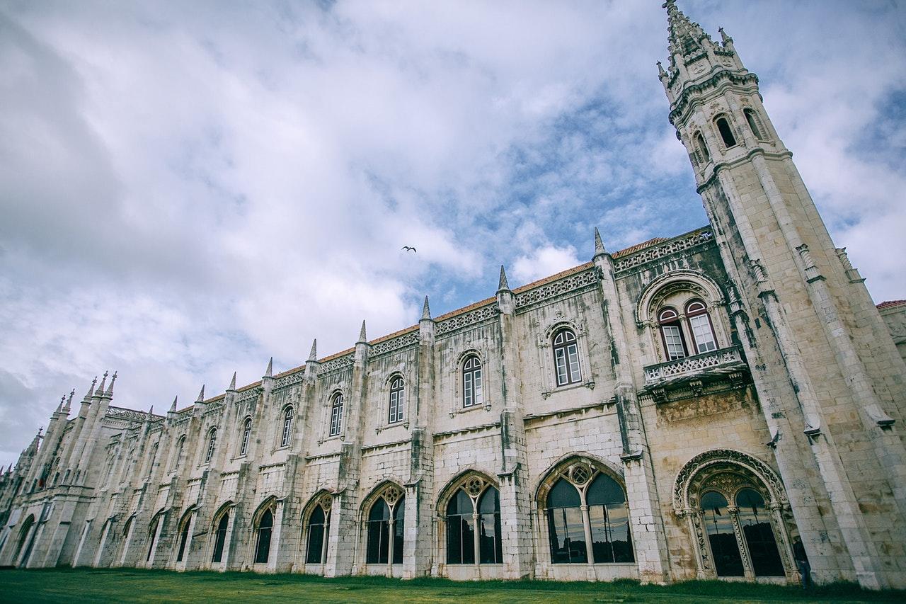 parede de um castelo