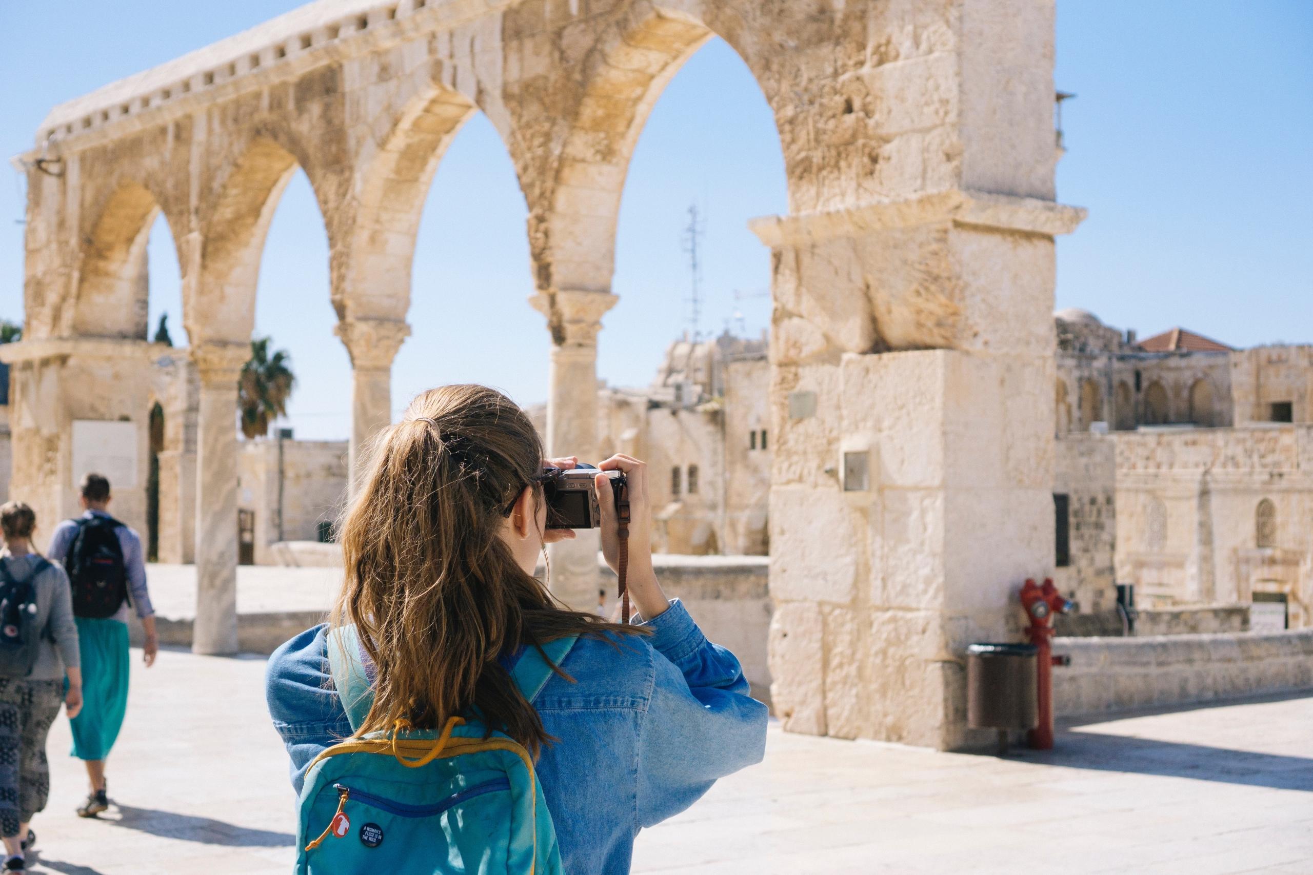 Fotografar e ter tempo nas viagens.