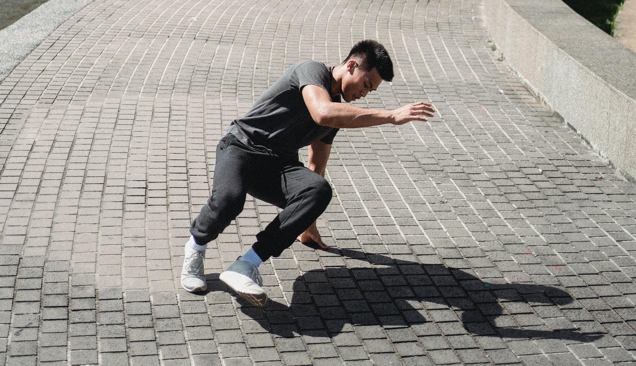 dancarino na rua