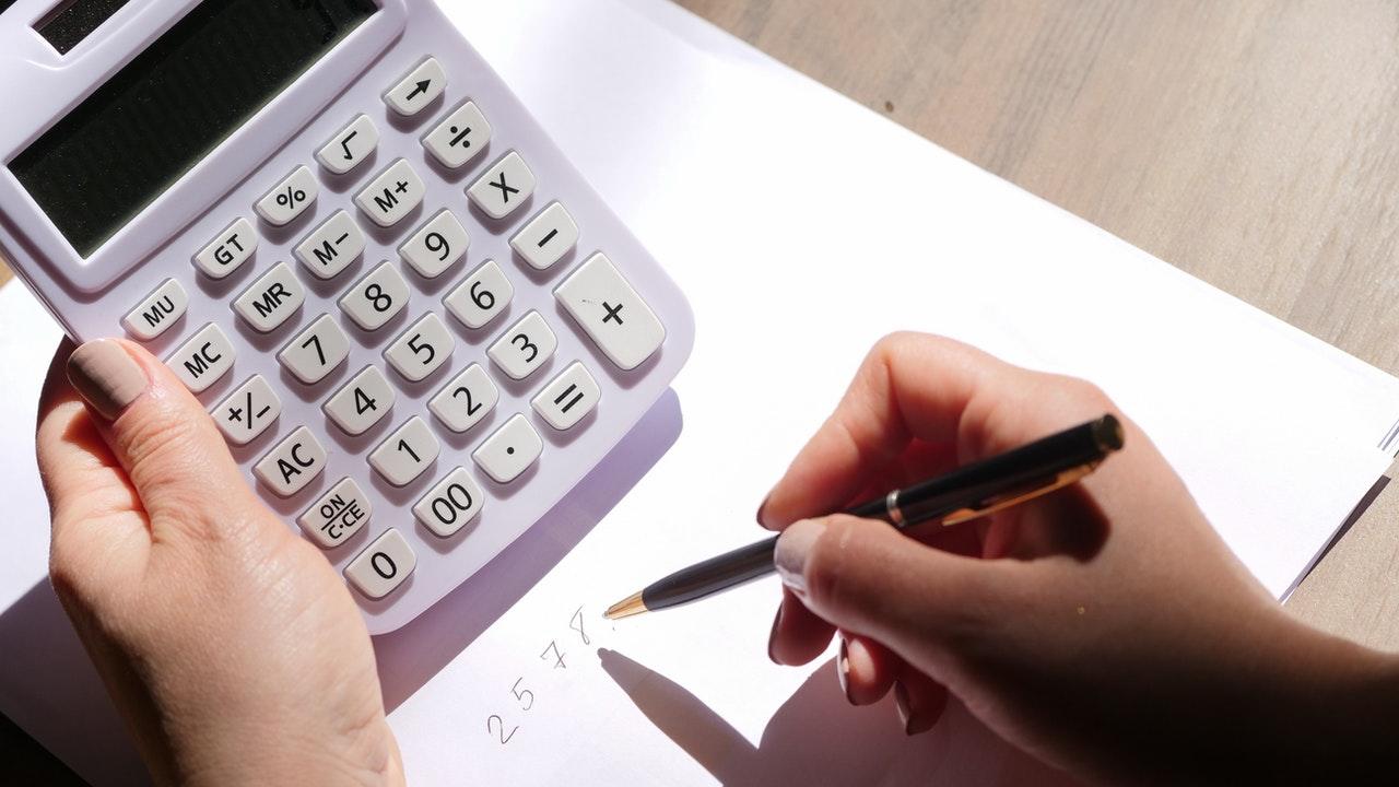 escrever com calculadora