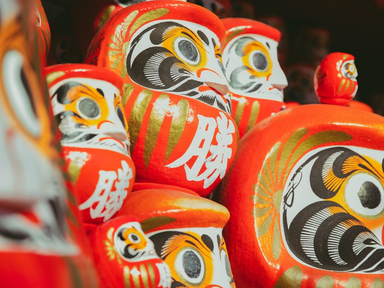bonecos pintados
