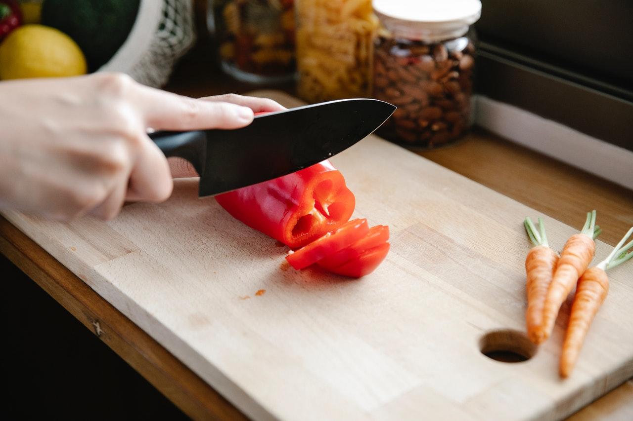 cortar pimento