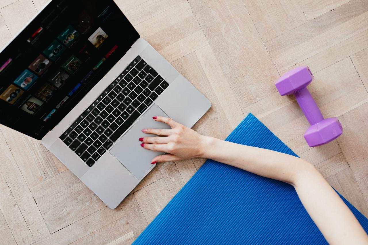 fazer exercicio com computador