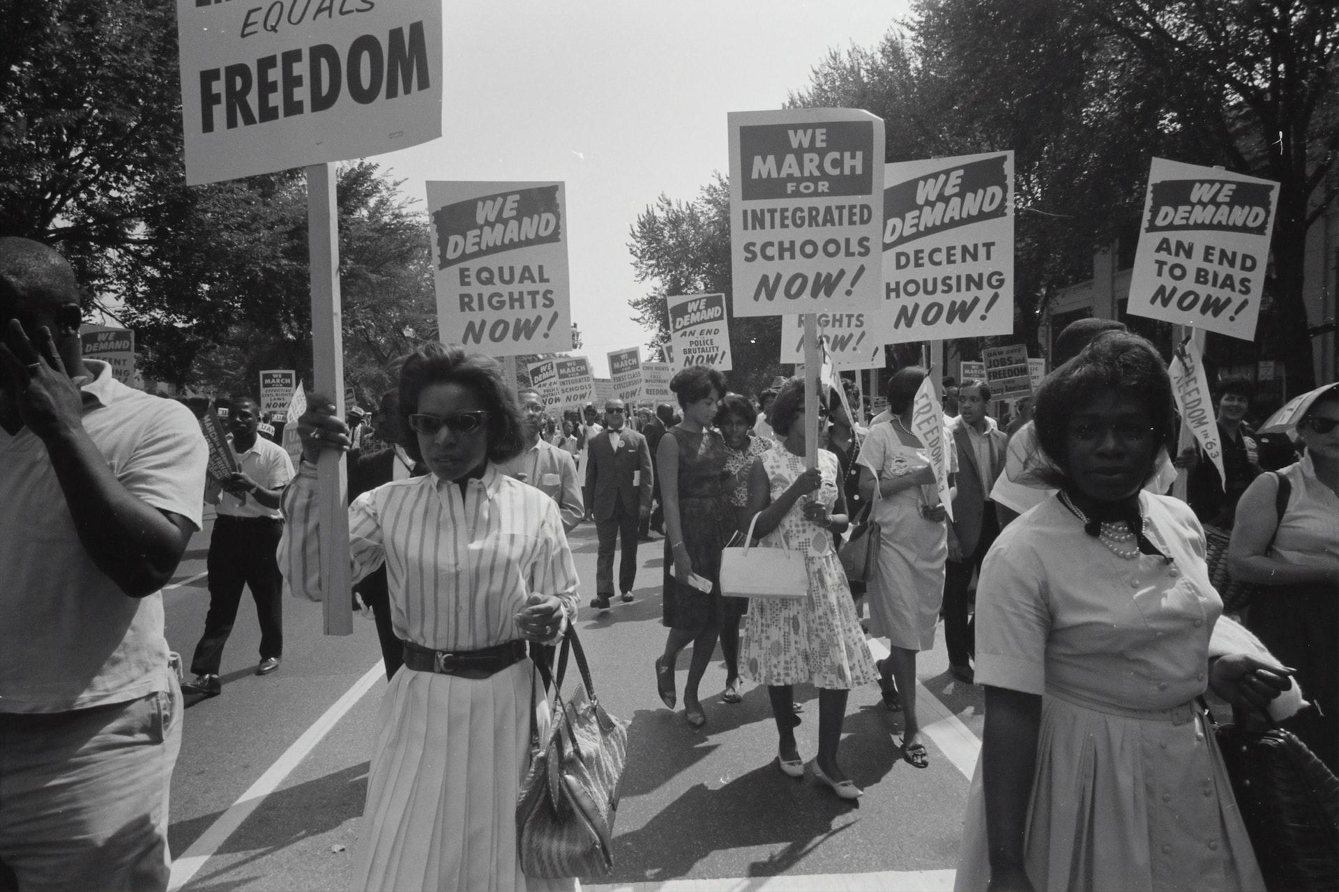 protesto feminino nos anos 60