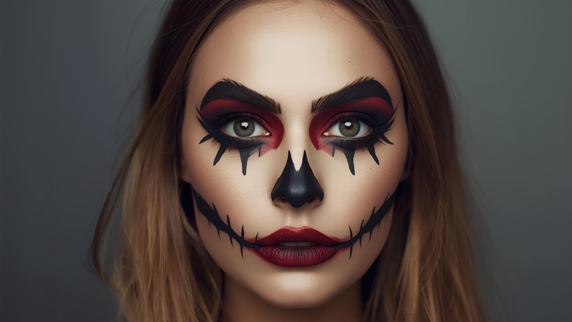 maquilhagem para o halloween