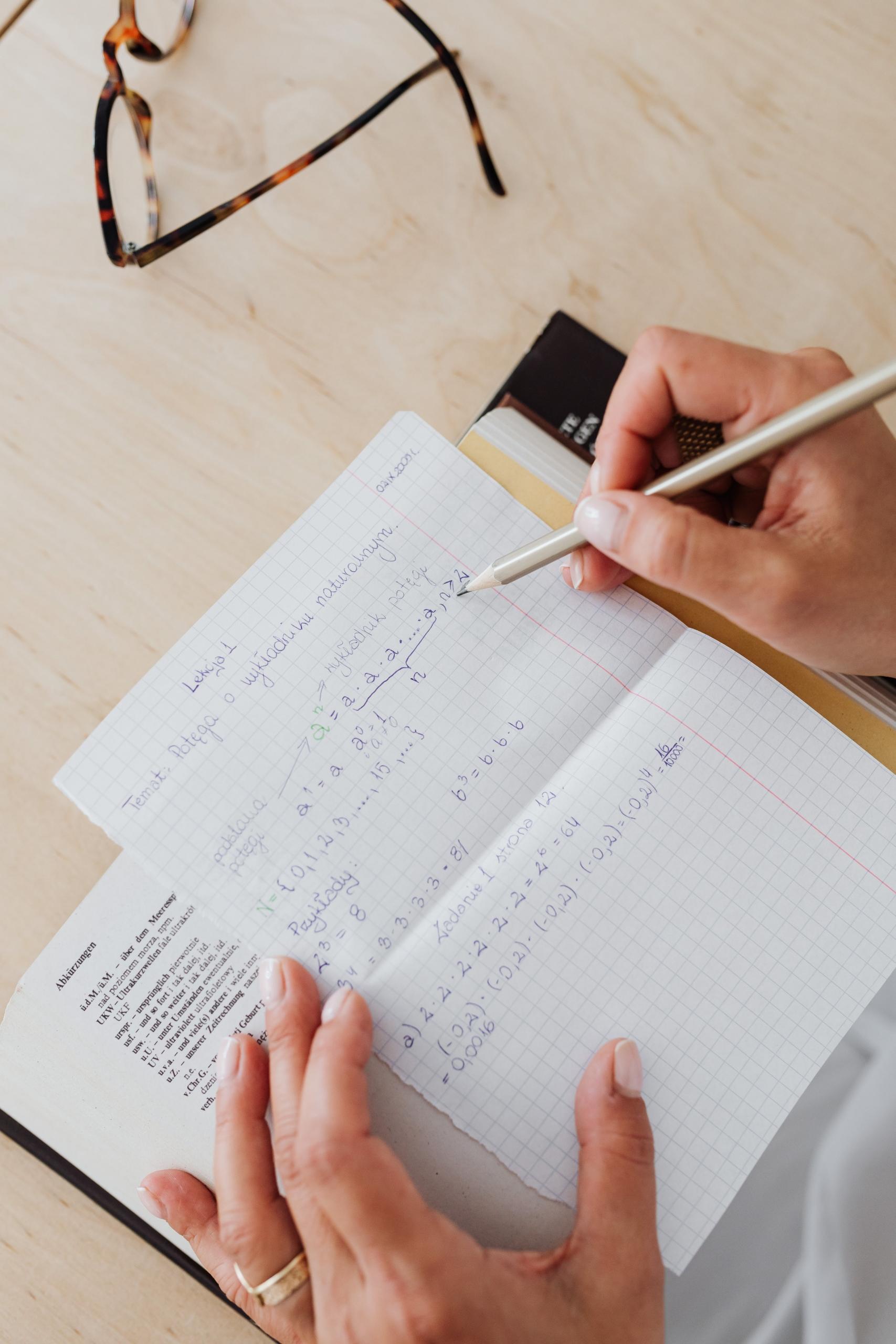 folha com exercicios de matematica
