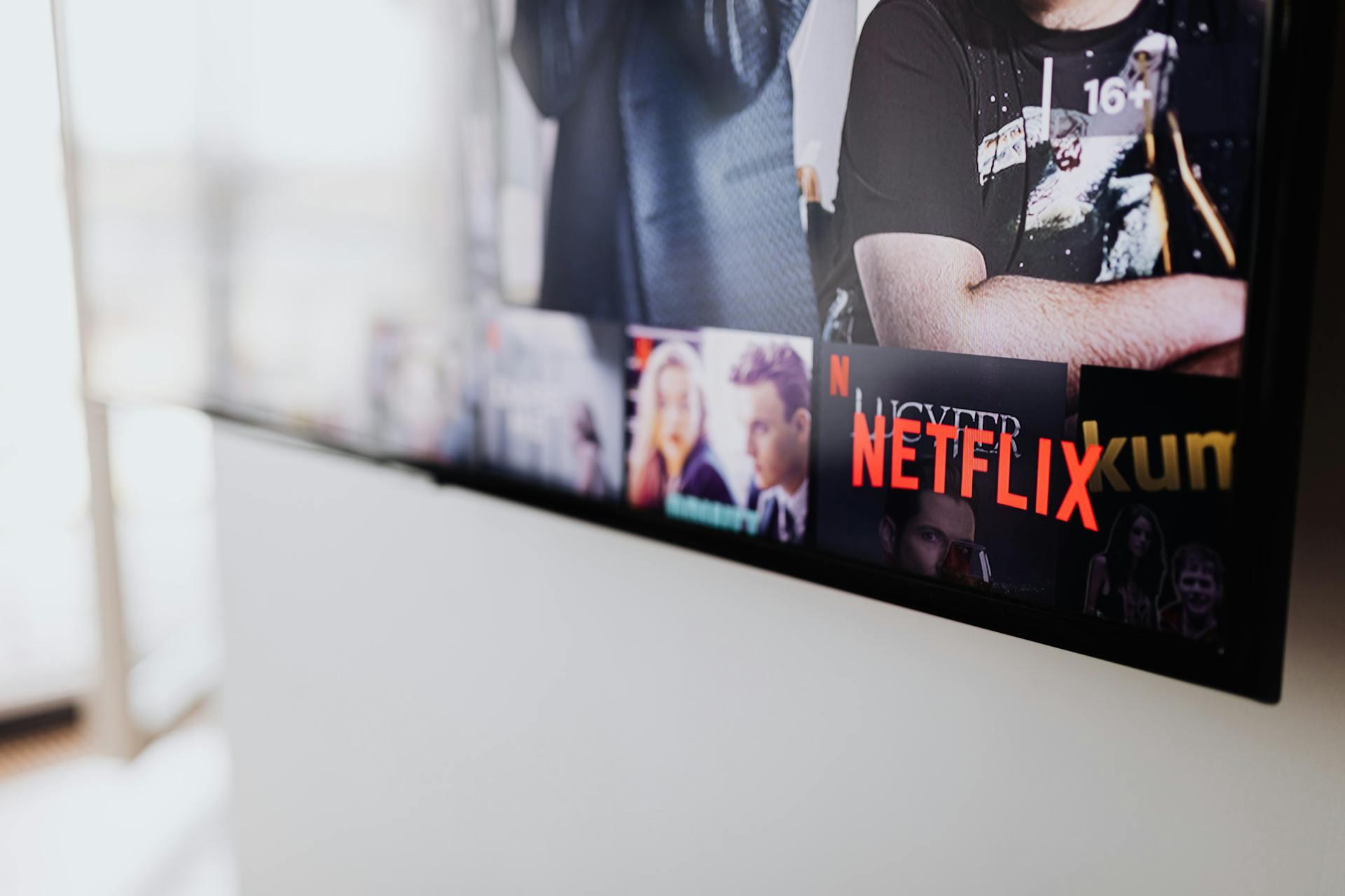 televisão com streaming aberto