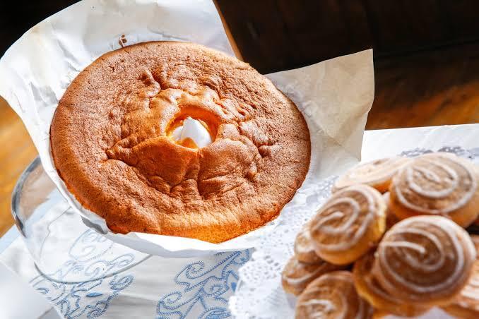 pão de ló e outro doce