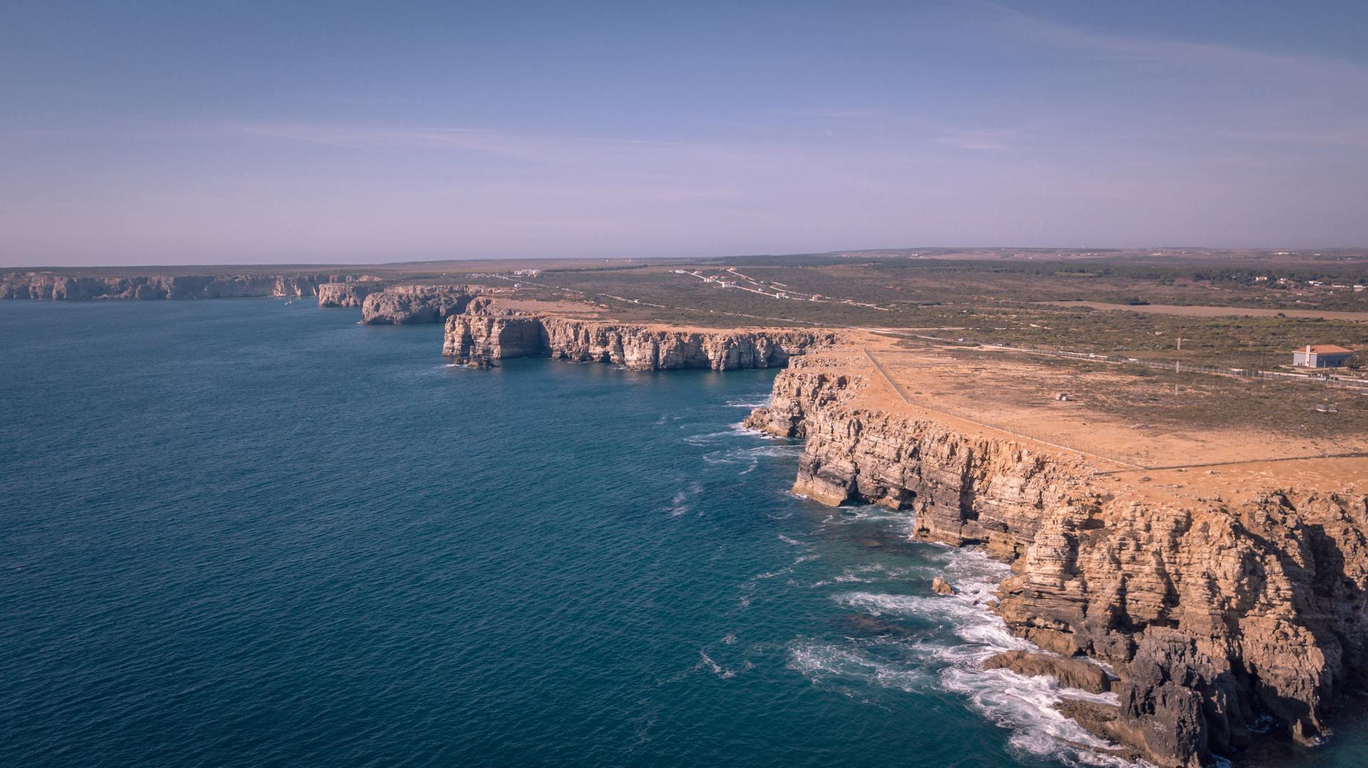 praia na costa de sagres