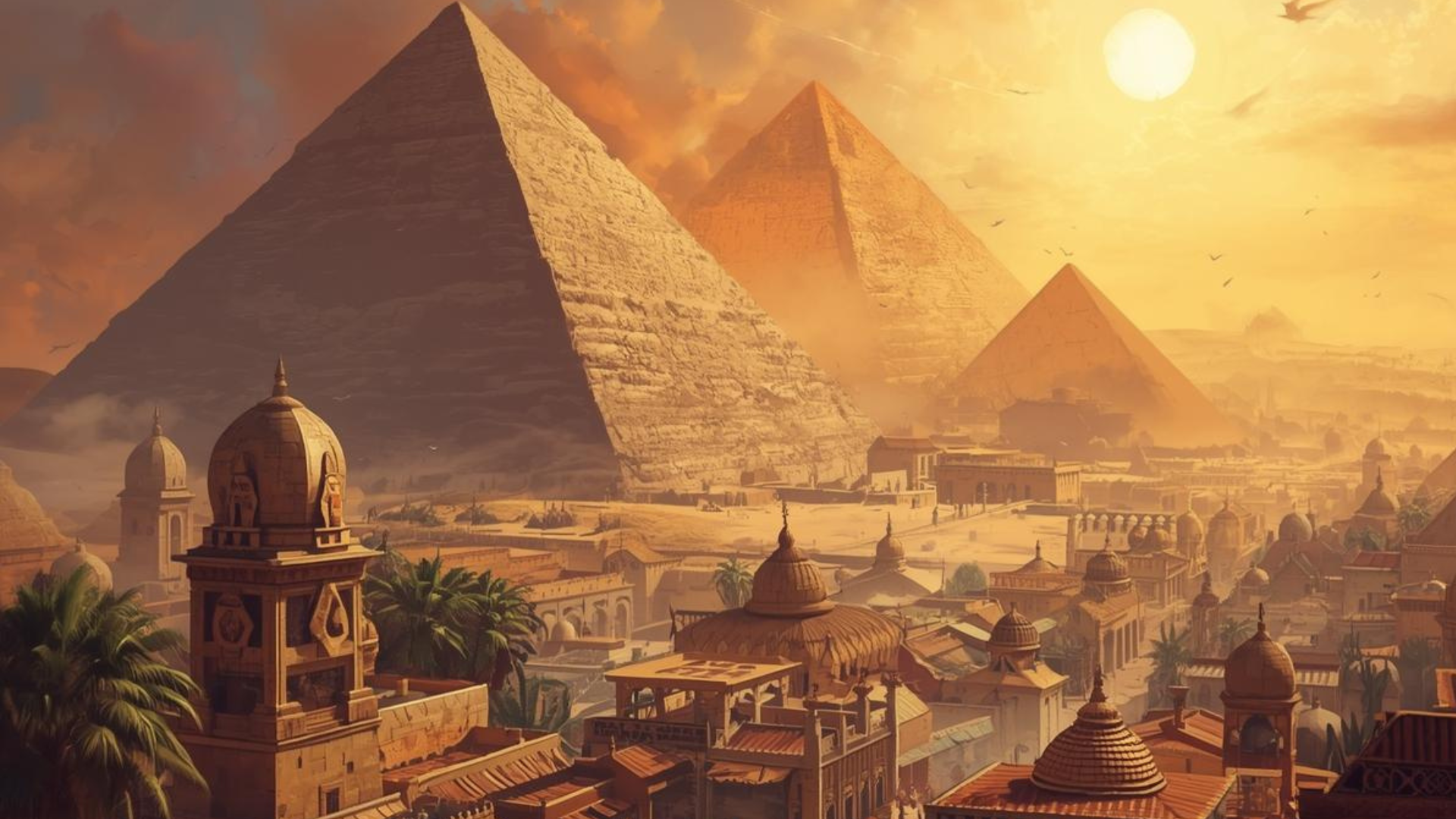 piramidos do egipto e civilização