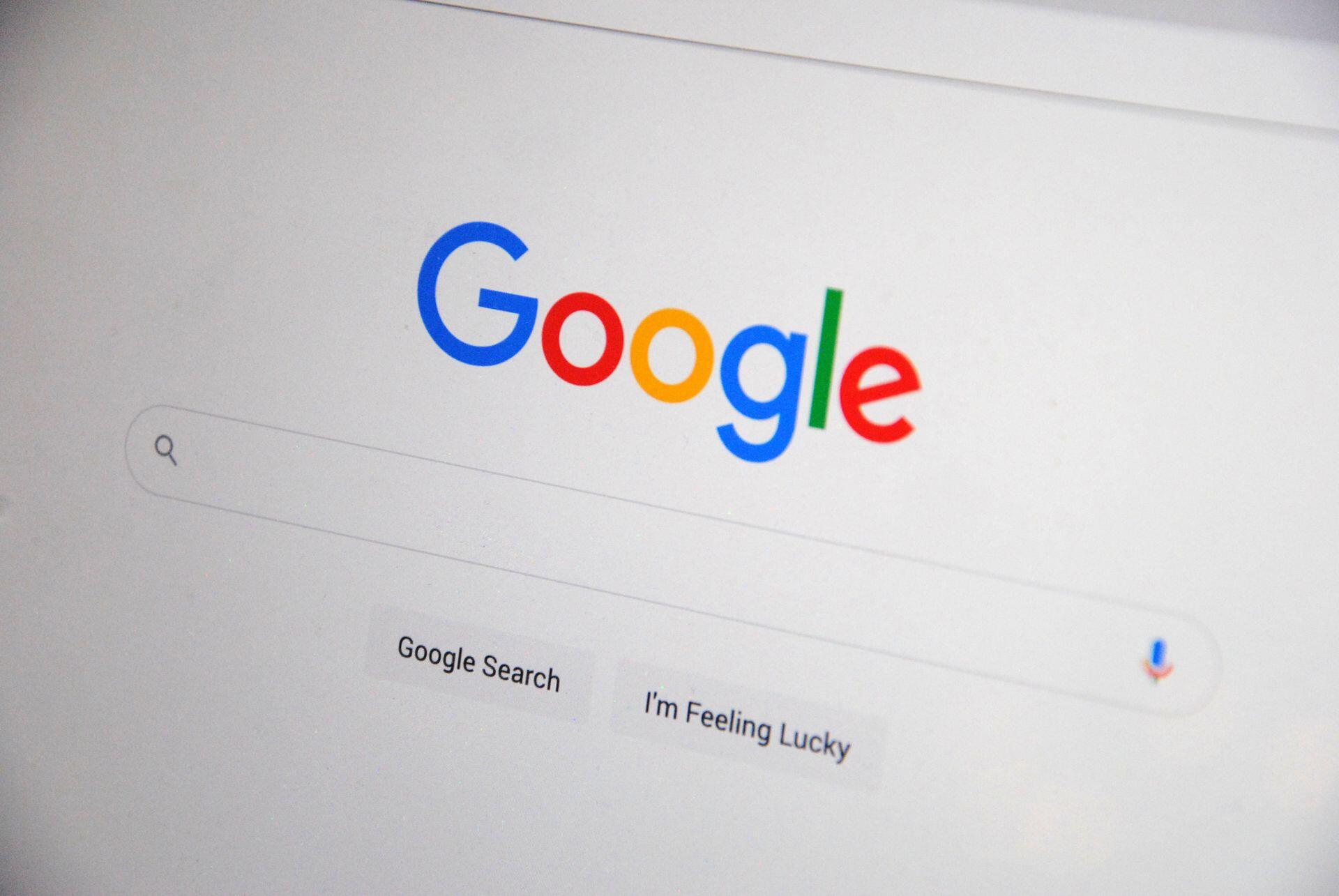 página pesquisa do google