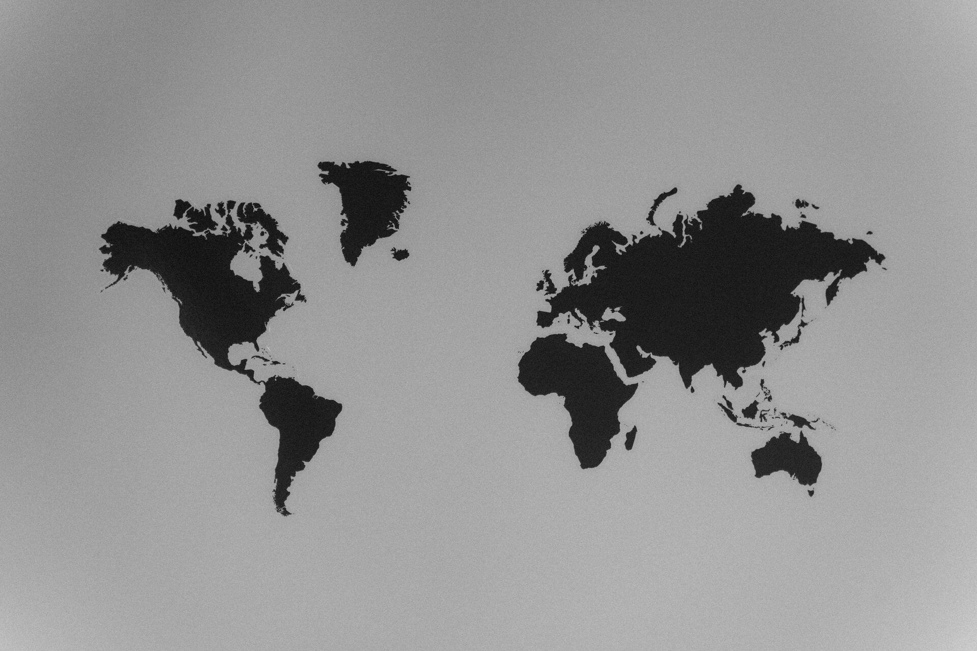 mapa do mundo