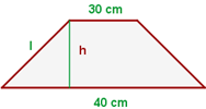 Satz des Pythagoras: gleichschenkliges Trapez berechnen