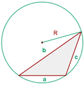 Kreisumfang eines Dreiecks